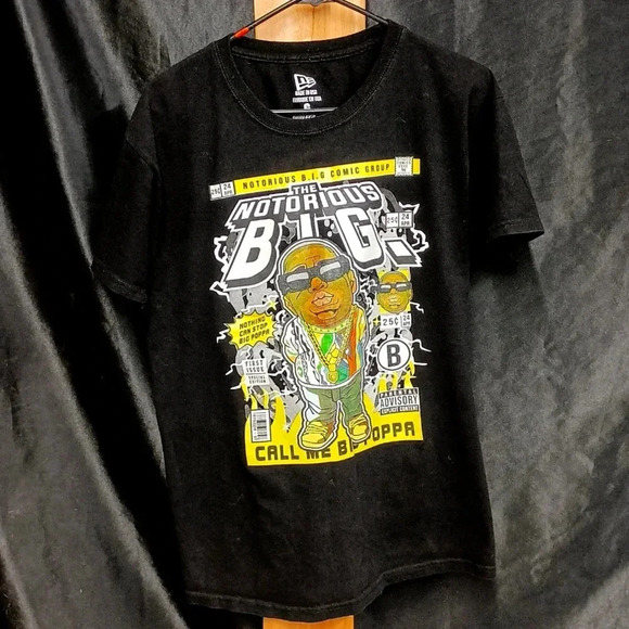 Black size large biggie smalls t-shirt - Picture 1 of 6